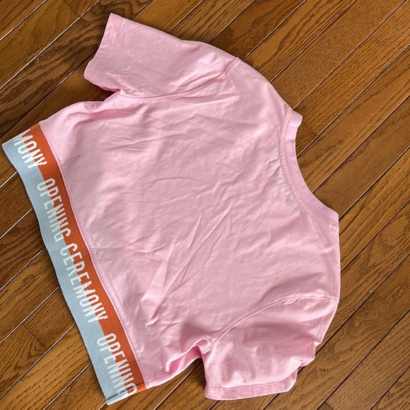 Size small Opening Ceremony pink crop top - Picture 4 of 4